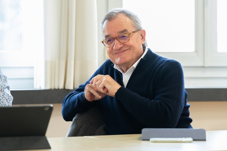 Im Unruhestand für die Weiterbildung: Urs von Wartburg engagiert sich seit 15 Jahren als Visitator.