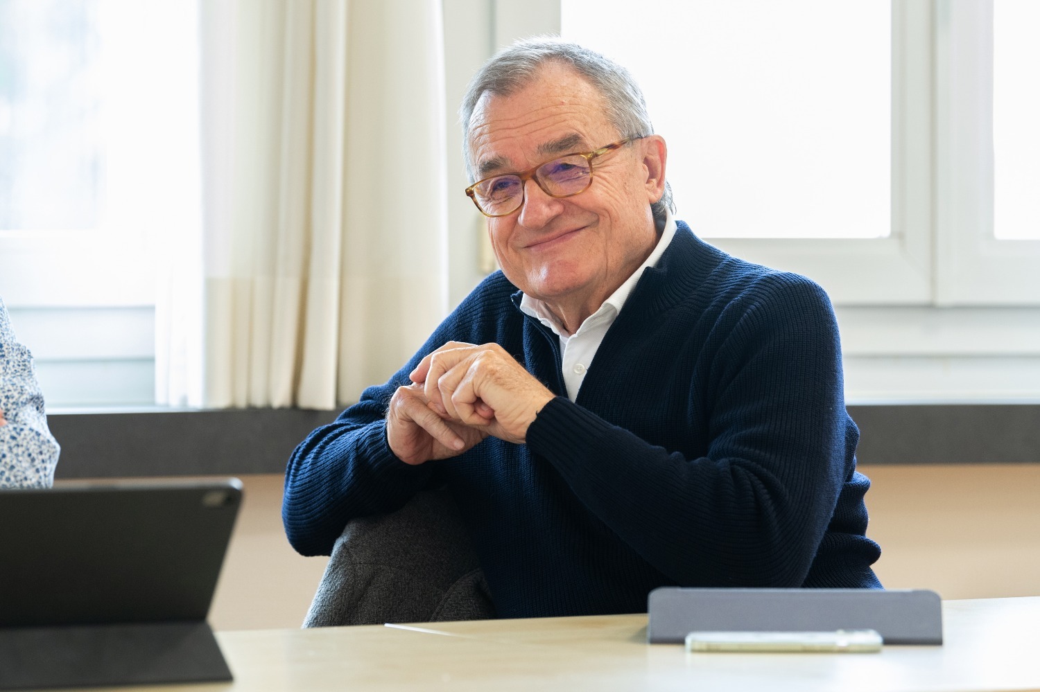 Une retraite au service de la formation postgraduée : Urs von Wartburg participe à des visites en tant qu’expert depuis quinze ans.